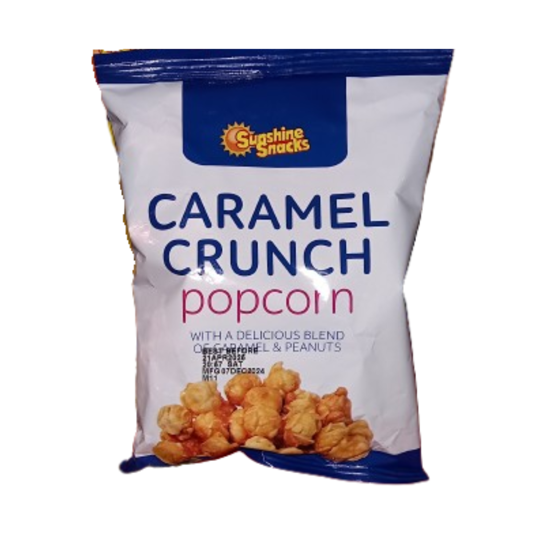 Sunshine Snacks Caramel Crunch Popcorn (Pack of 6)