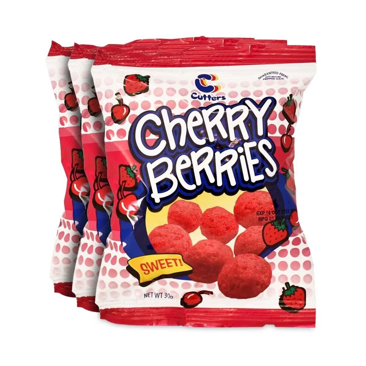 Cherry Berry Snack (Pack 0f 3)