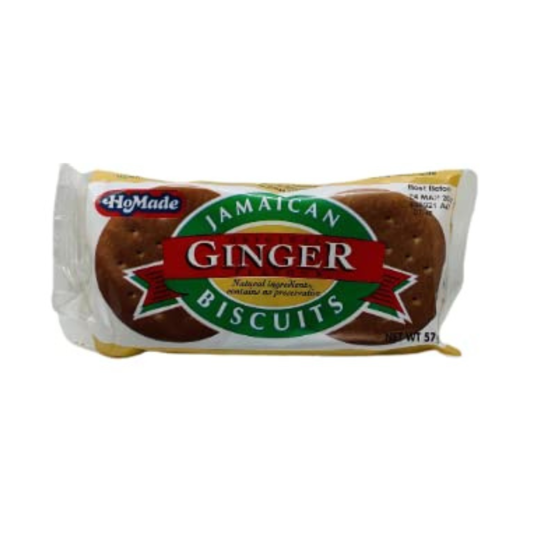 Homade Jamaican Ginger Biscuits