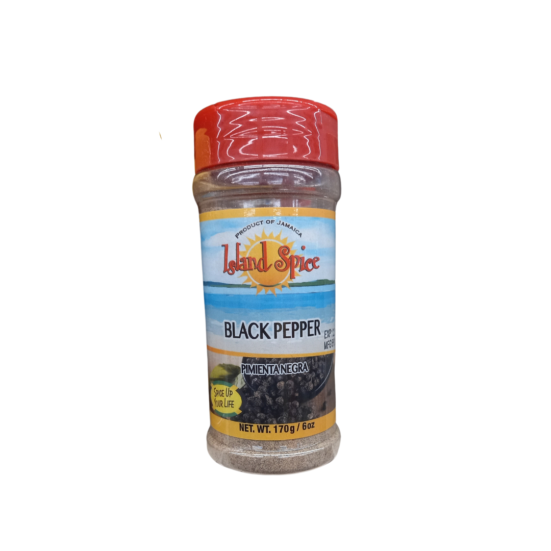 Island Spice Black Pepper 6oz.