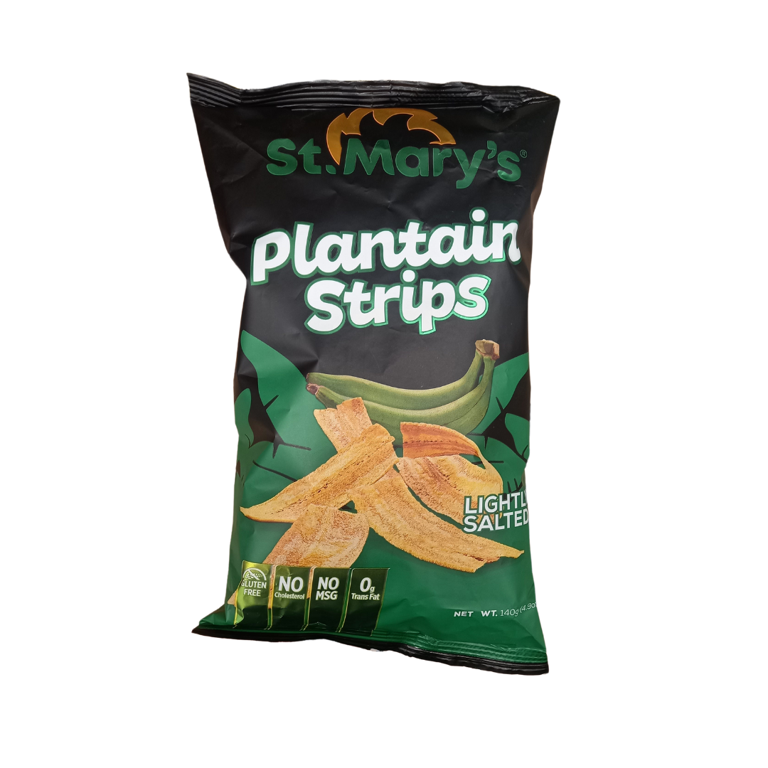 St. Mary's Plantain Strips 140g (Pack of 3)