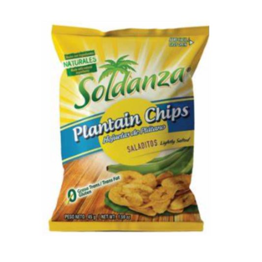 Soldanza Plantain Chips (Pack of 12)